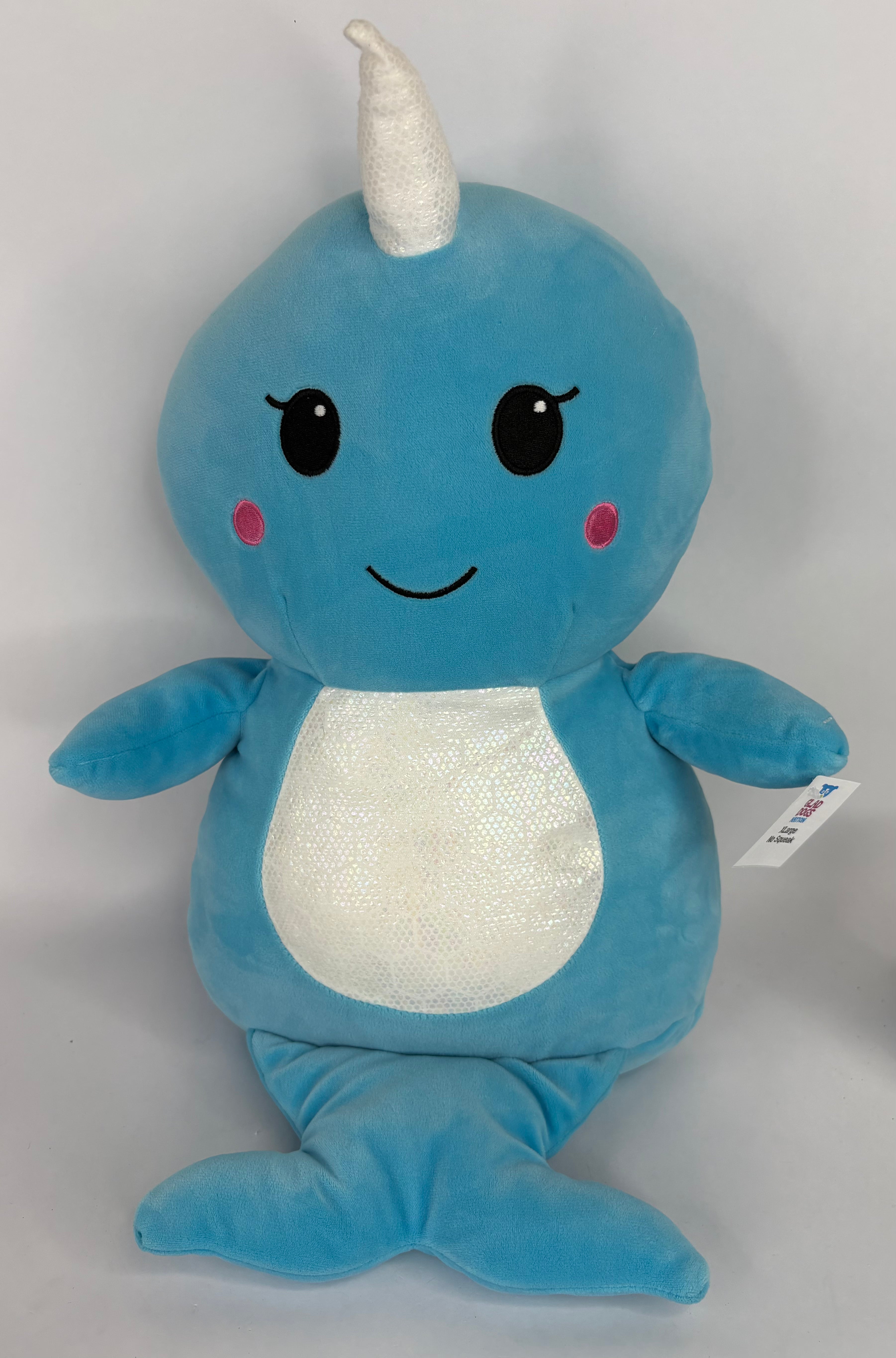 BOGO! Extra Large/XL Squishy Cuddlers Super Soft Plush Pet Toys: Squeak &amp; NO Squeak