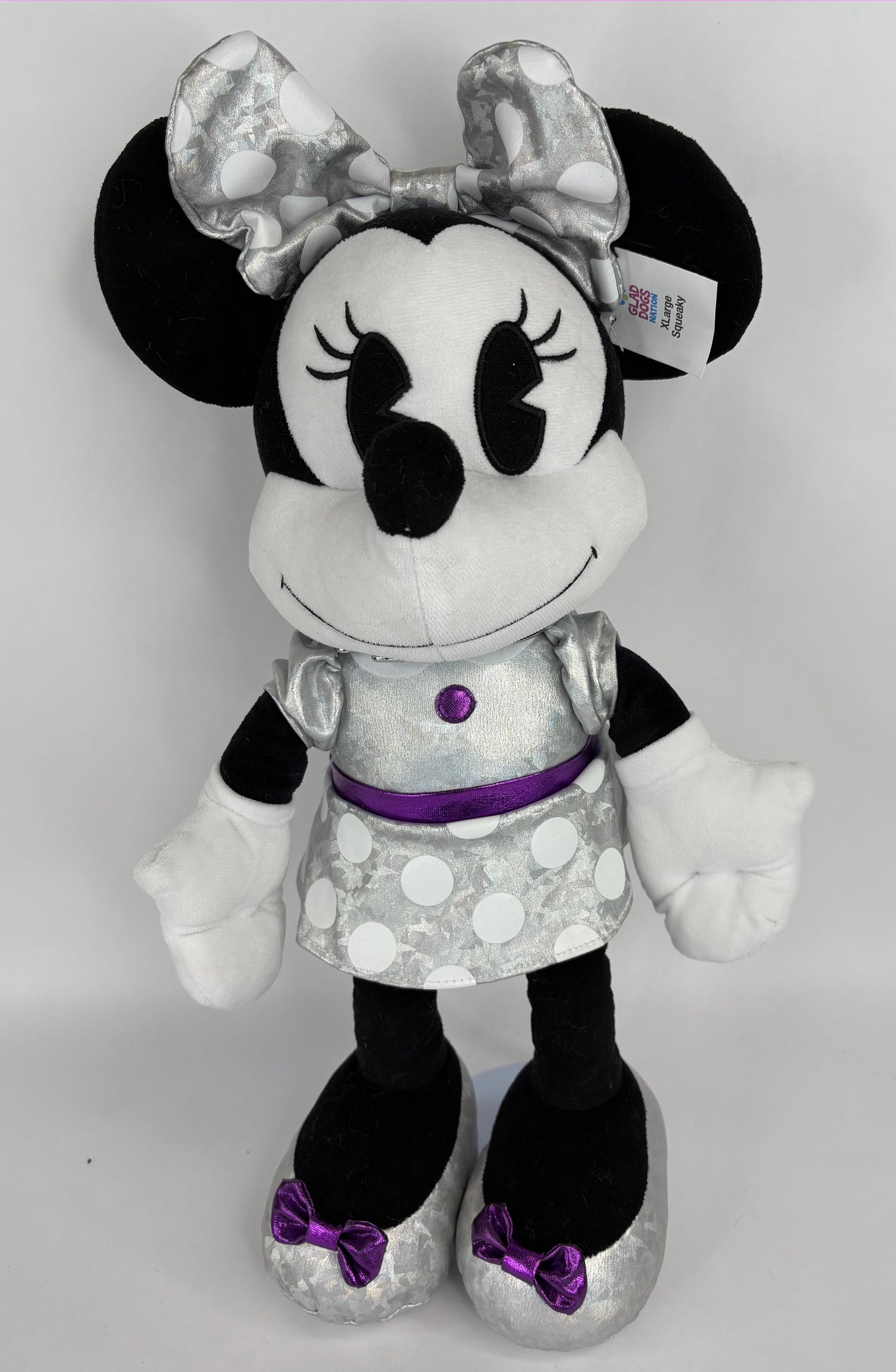 Minnie Mouse Stuffed Dog Toys: Squeak &amp; NO Squeak, All Sizes