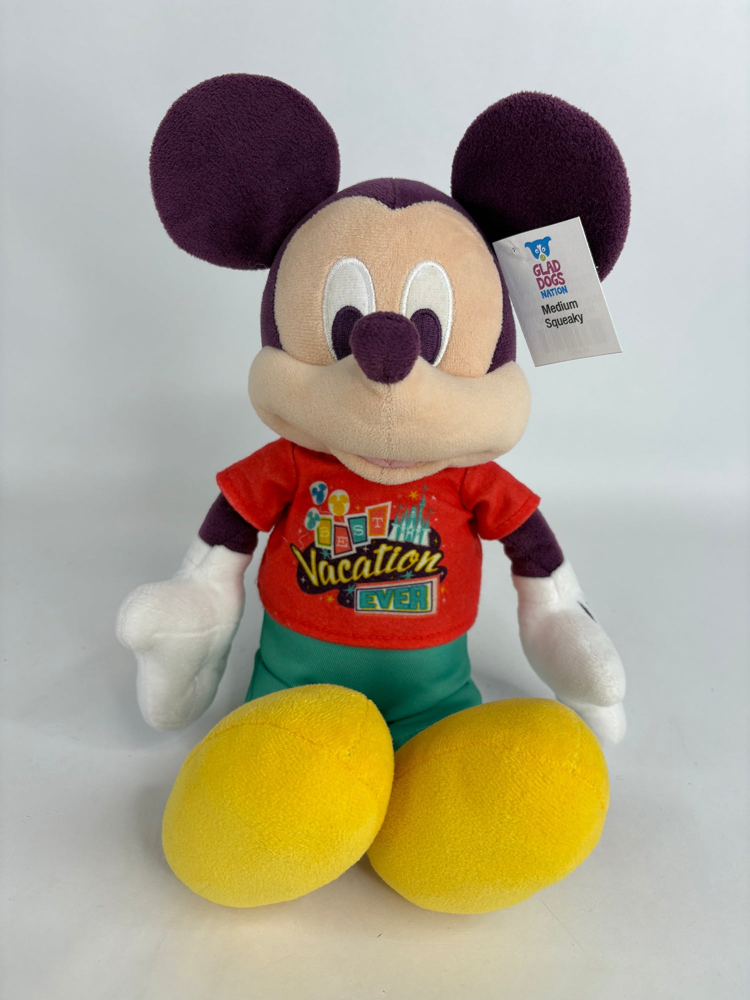 Mickey Mouse Squeak &amp; NO Squeak Dog Toys: All Sizes