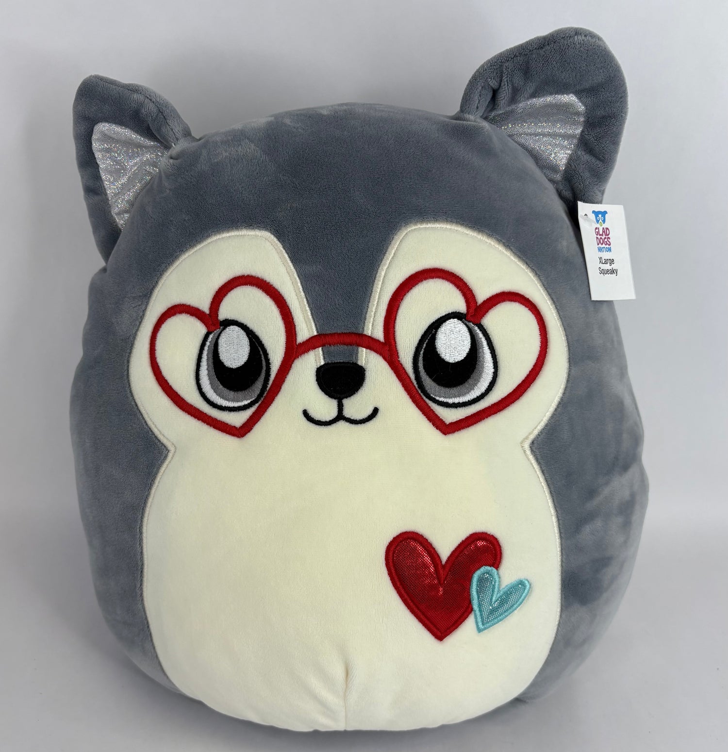 BOGO! Extra Large/XL Squishy Cuddlers Super Soft Plush Pet Toys: Squeak &amp; NO Squeak