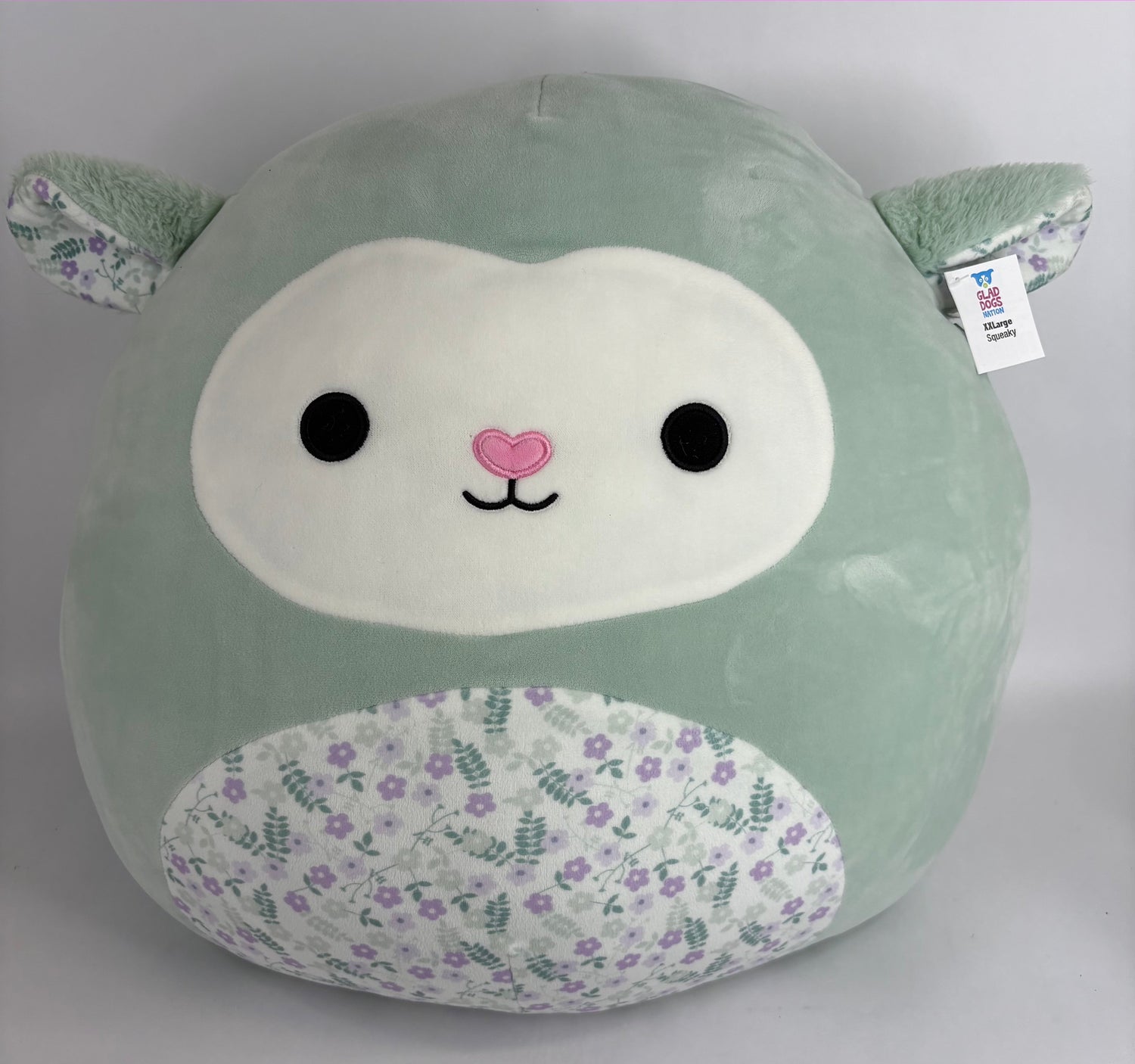 BOGO! XXLarge Squishy Cuddlers Super Soft Plush Pet Toys: Squeak &amp; NO Squeak