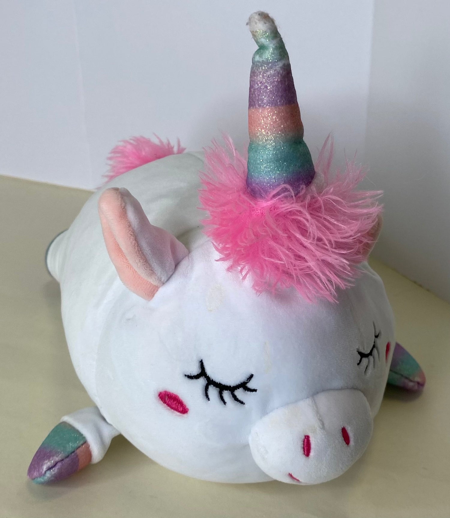 BOGO! Large Squishy Cuddlers Super Soft Plush Pet Toys: Squeak &amp; NO Squeak