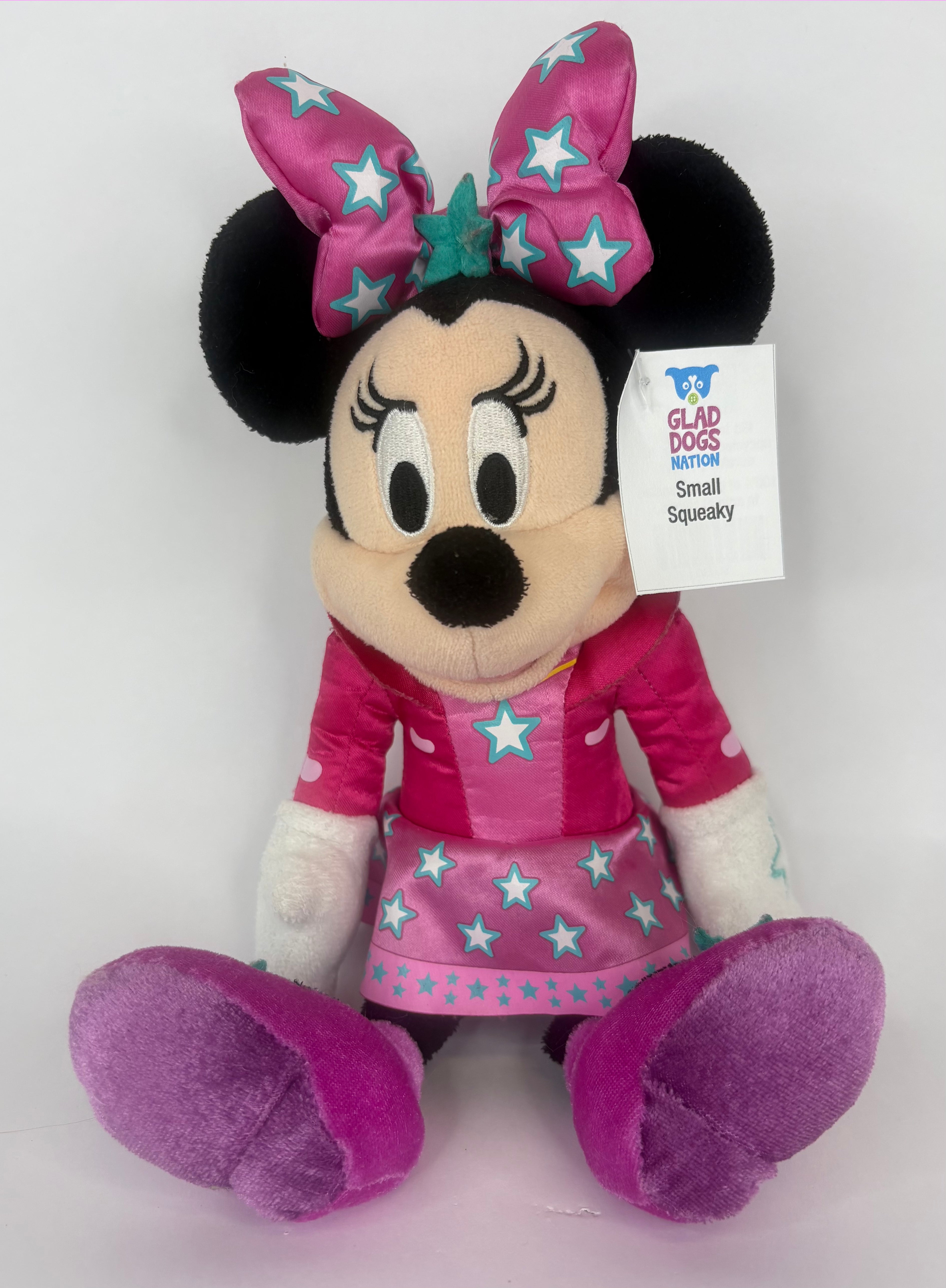 Minnie Mouse Stuffed Dog Toys: Squeak &amp; NO Squeak, All Sizes