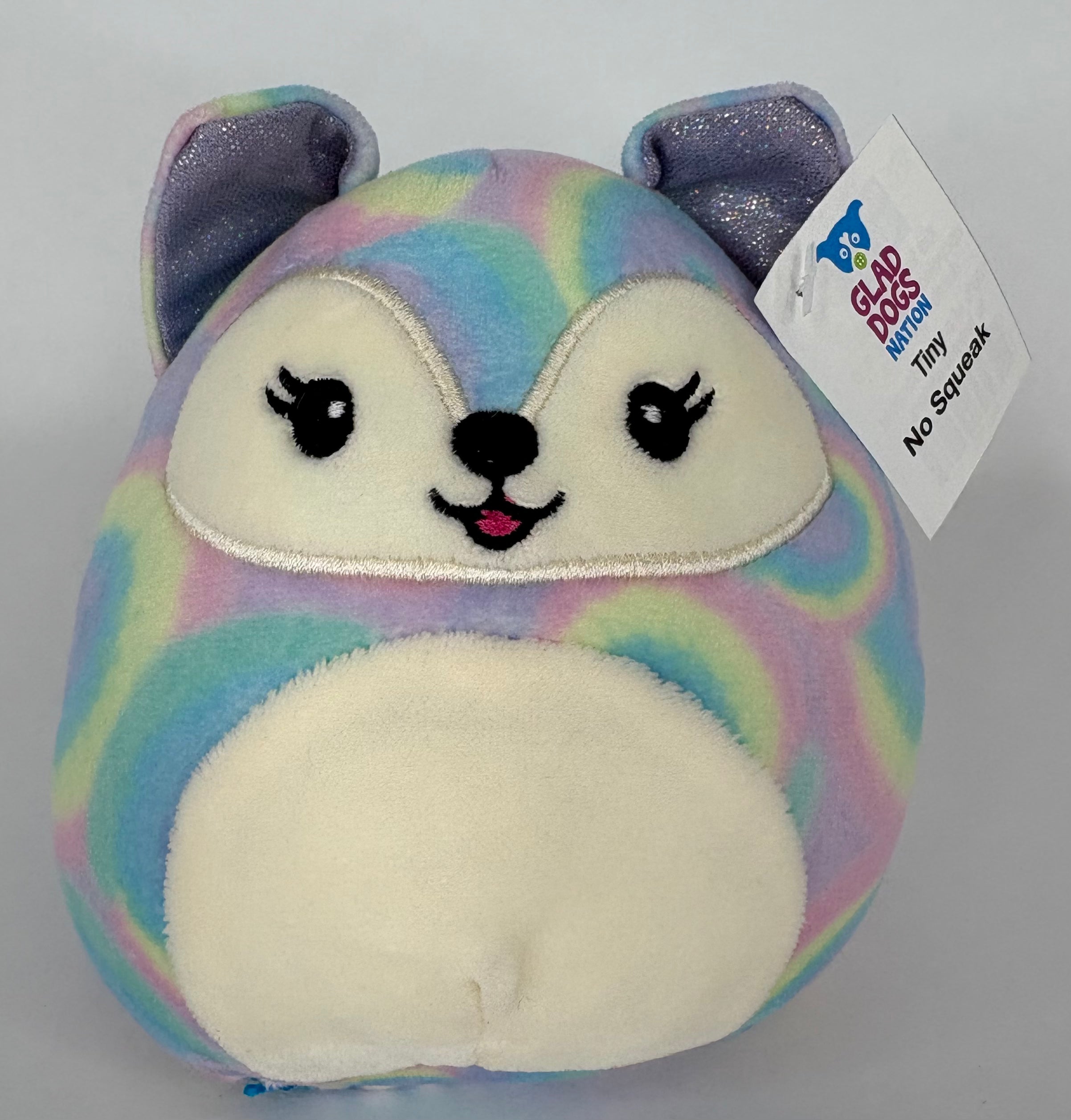 BOGO! Tiny Squishy Cuddlers Super Soft Plush Pet Toys: Squeak &amp; NO Squeak