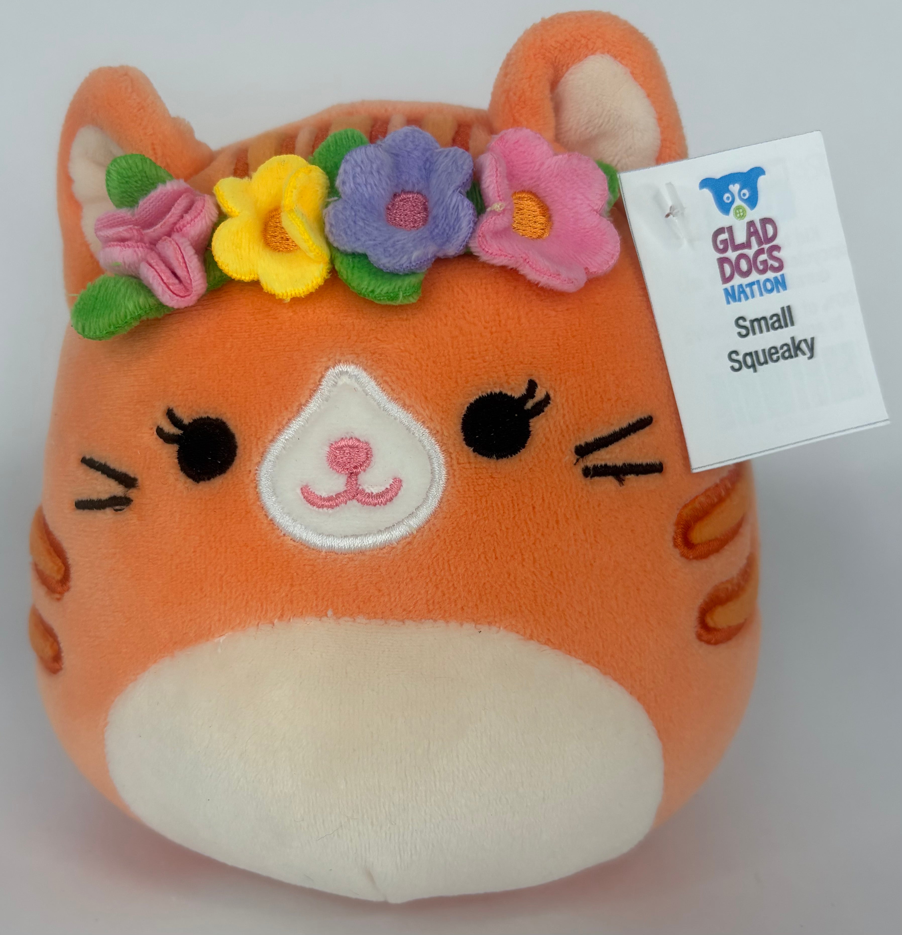 BOGO! Small Squishy Cuddlers Super Soft Plush Pet Toys: Squeak &amp; NO Squeak
