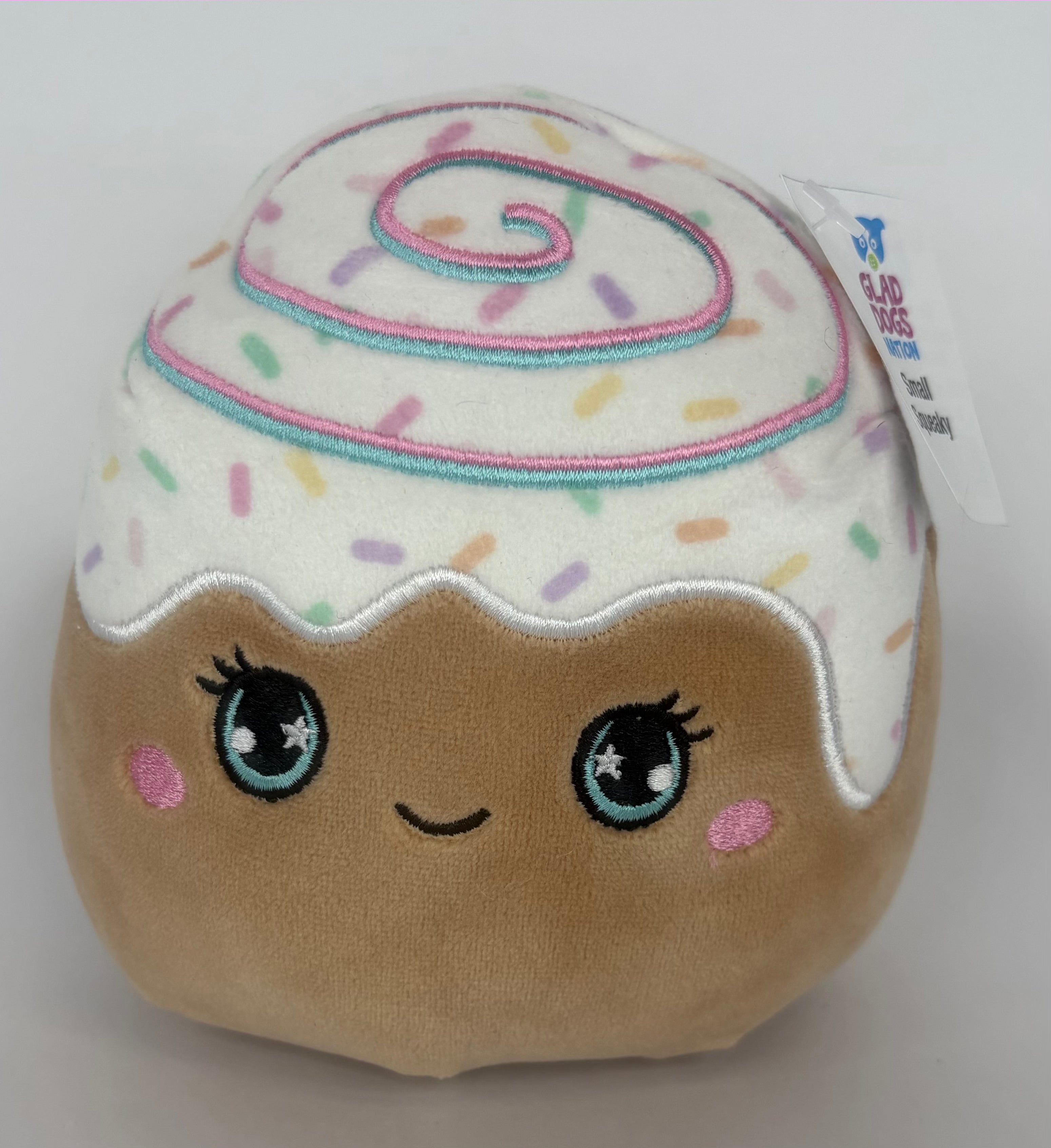 BOGO! Small Squishy Cuddlers Super Soft Plush Pet Toys: Squeak &amp; NO Squeak