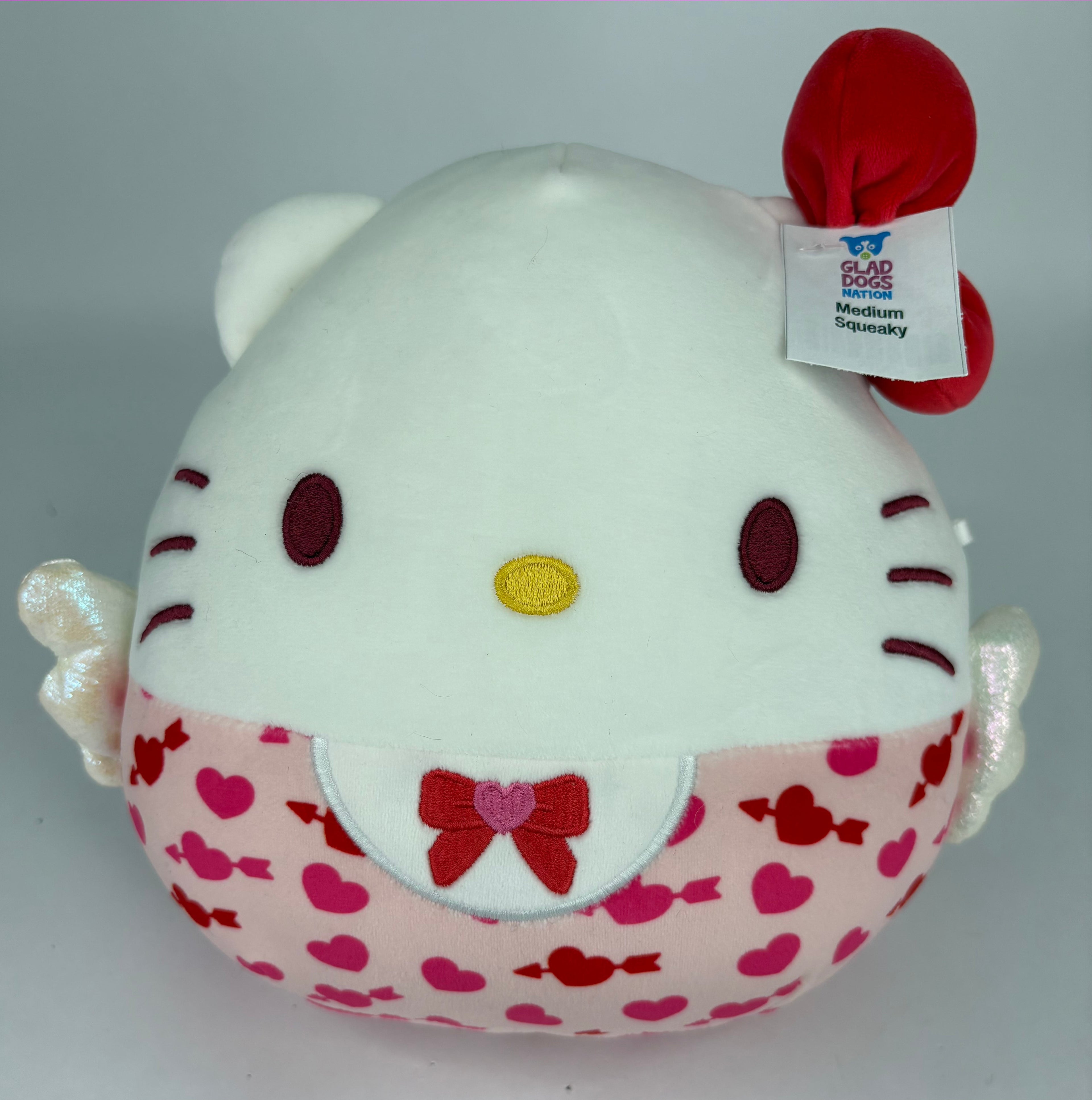 BOGO! Medium Squishy Cuddlers Super Soft Plush Pet Toys: Squeak &amp; NO Squeak
