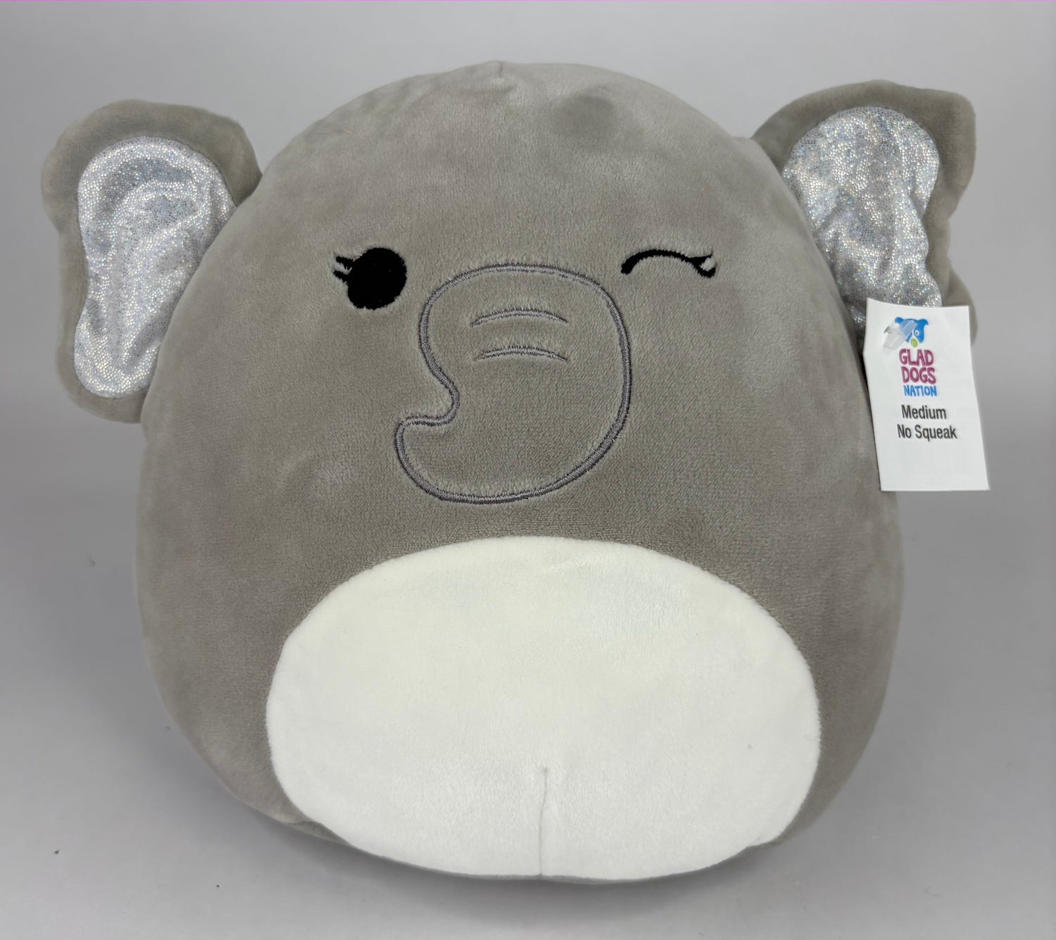 BOGO! Medium Squishy Cuddlers Super Soft Plush Pet Toys: Squeak &amp; NO Squeak