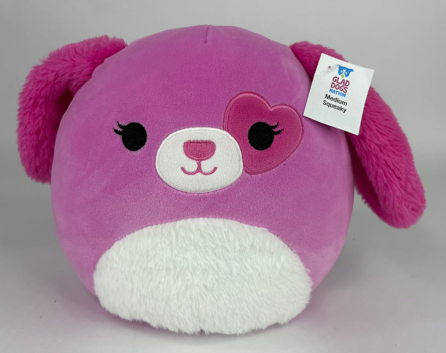 BOGO! Medium Squishy Cuddlers Super Soft Plush Pet Toys: Squeak &amp; NO Squeak