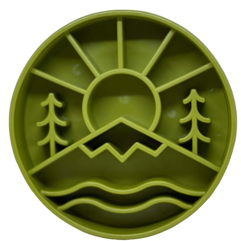 Great Outdoors eBowl - Slow Feeder Dog Bowl &amp; Enrichment | USA Made