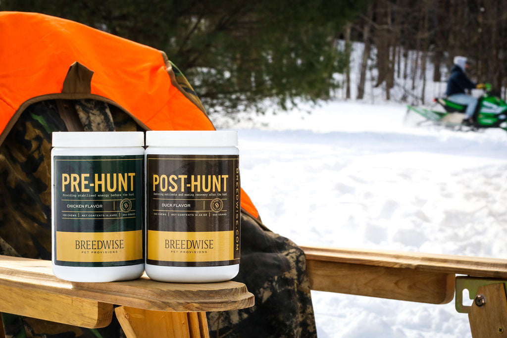 Breedwise Pre &amp; Post-HUNT Soft Dog Chews -  Bundle