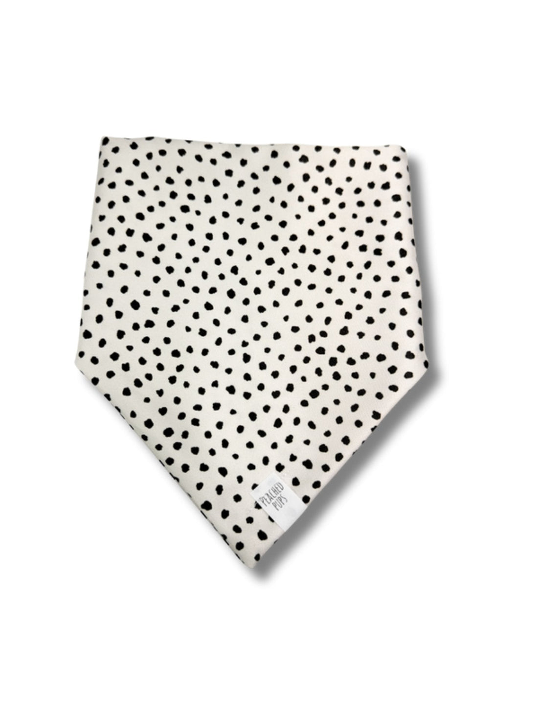 Spotted Cream Dog Bandana