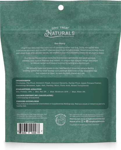 Dog Treat Naturals Chickpea &amp; Mint Dental Sticks Dog Treats (10oz)