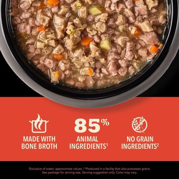 Acana Grain Free Chunks in Broth Beef &amp; Tuna Wet Cat Food (3oz)