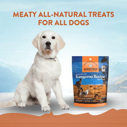 Addiction Kangaroo Air-Dried Dog Food &amp; Treats Duo