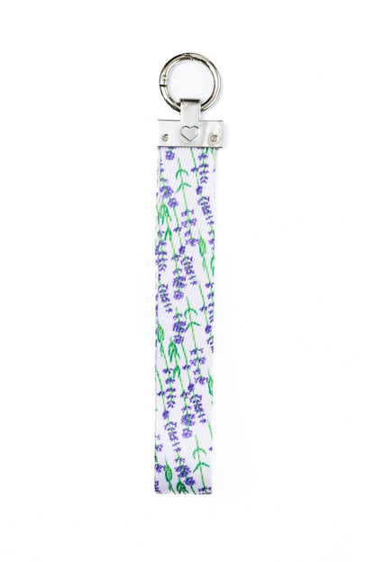 Lavender Blooms Dog Bandana &amp; Matching Keychain