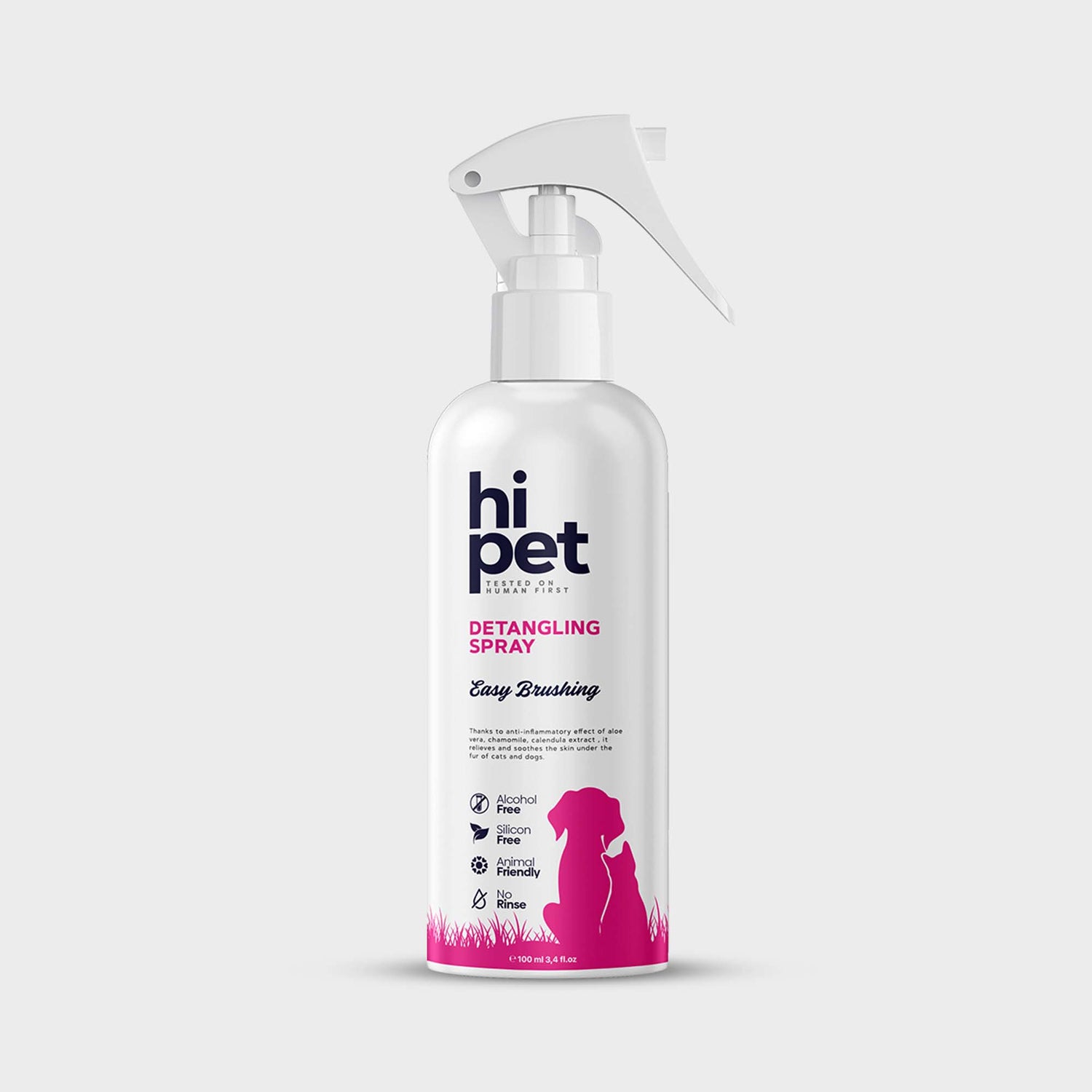 HiPet Detangling Easy-Brush Spray for Dogs &amp; Cats