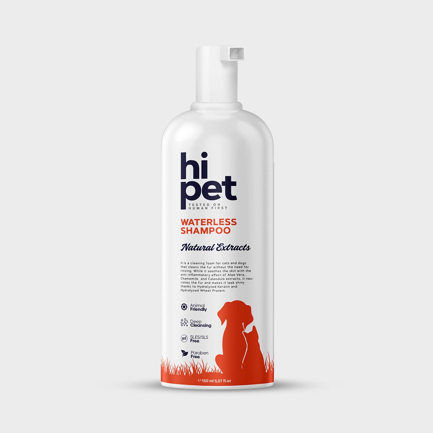 HiPet Dry Shampoo for Dogs &amp; Cats