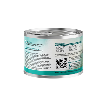 Wild Islands Island Chicken &amp; Turkey Recipe Premium Grain-free Canned Dog Food 185g
