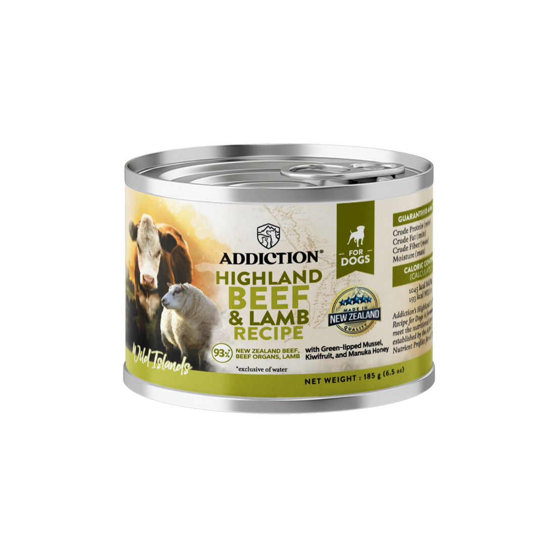 Wild Islands Highland Beef &amp; Lamb Recipe Premium Grain-free Canned Dog Food 185g