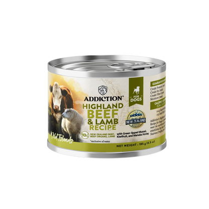 Wild Islands Highland Beef &amp; Lamb Recipe Premium Grain-free Canned Dog Food 185g