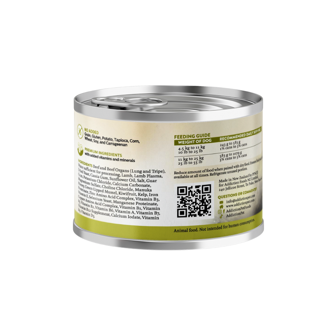 Wild Islands Highland Beef &amp; Lamb Recipe Premium Grain-free Canned Dog Food 185g
