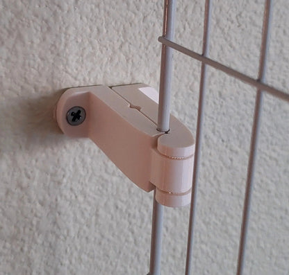 C&amp;C Cage Wall Mount Brackets - Long Design (4-Pack) – Guinea Pigs, Ferrets &amp; Small Pets