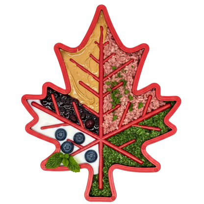 Canadian Maple Leaf Nylon Dog Chew Toy - Indestructible &amp; USA Made