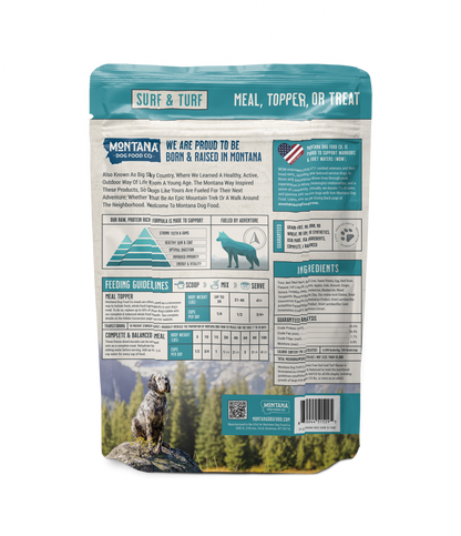 Grain-free Surf &amp; Turf Freeze-dried Raw Adventure Fuel (Dog Food)