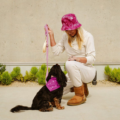 Tilley + Me Hemp Cotton Dog Leash - Durable, Sustainable, Adjustable, Lightweight &amp; Soft-Malibu