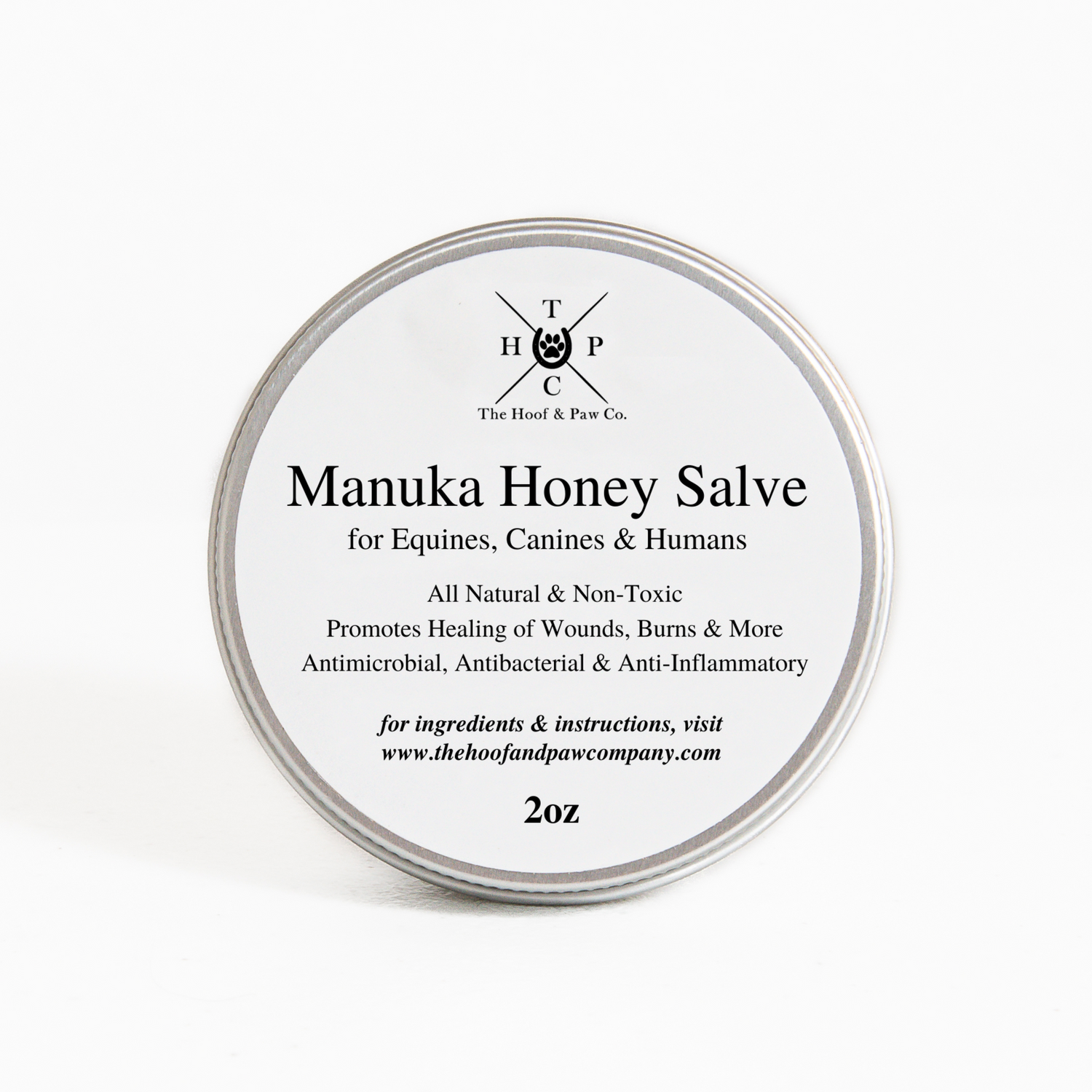 Manuka Honey Salve for Dogs, Horses &amp; Humans
