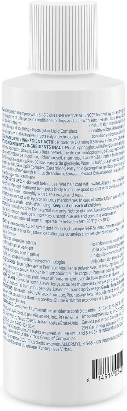 Medicated Pet Shampoo for Dogs &amp; Cats – Hypoallergenic, Soothing, Moisturizing
