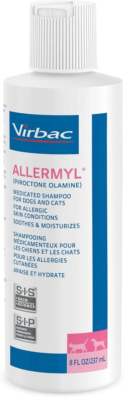 Medicated Pet Shampoo for Dogs &amp; Cats – Hypoallergenic, Soothing, Moisturizing
