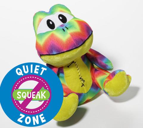 Medium NO SQUEAK Stuffed Dog &amp; Puppy Toys / 20-50 lb. Dogs