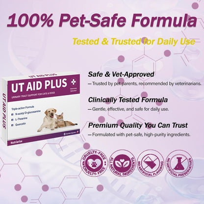 Pet Urinary Tract Support Capsules Cat Dog Bladder Kidney Health Supplement
