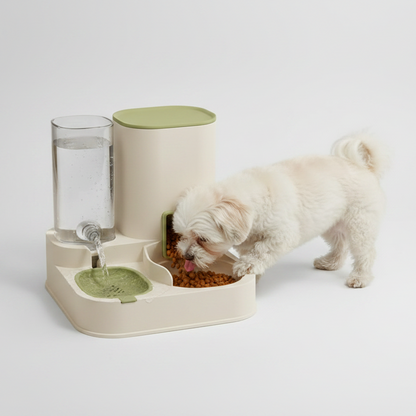 Gravity Auto Feeder &amp; Water Station