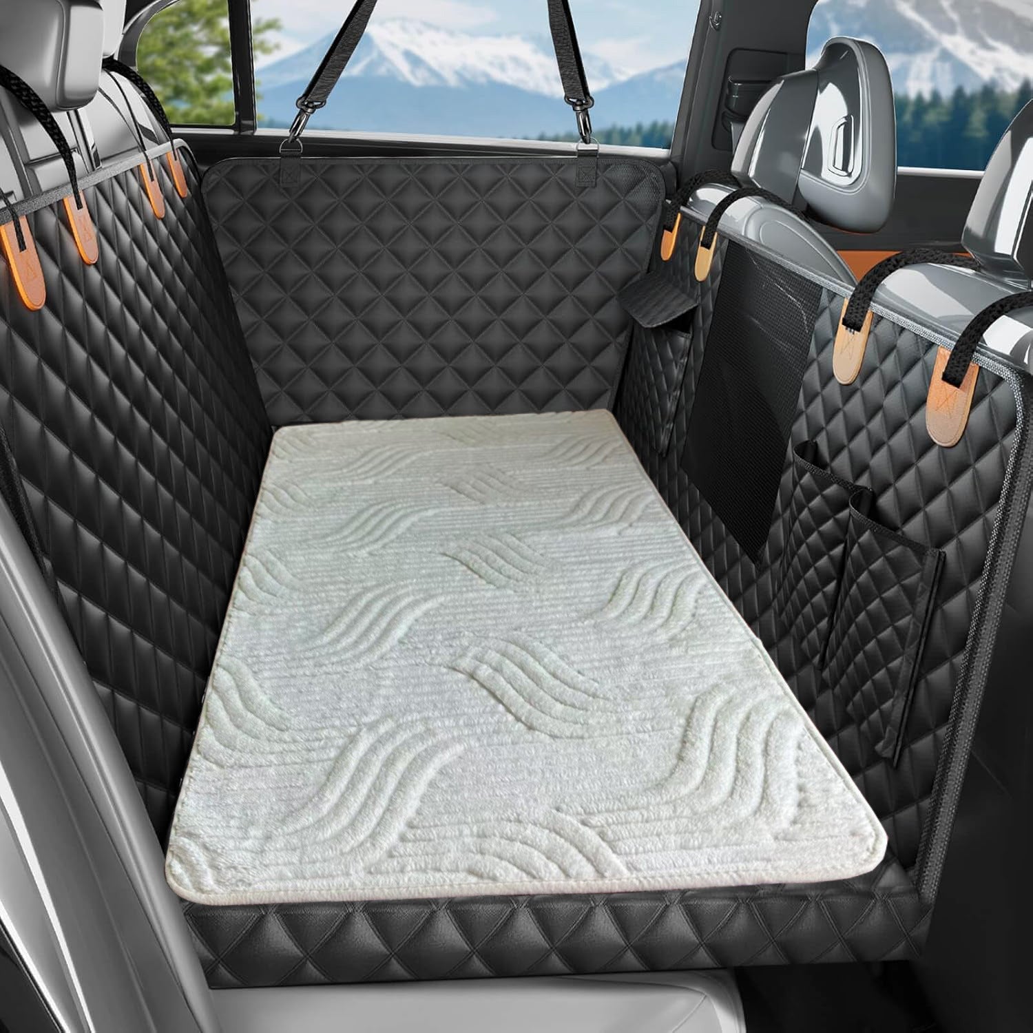 Premium Non-Slip Car Seat Cushion for Dogs &amp; Cats - Thickened Comfort Mat