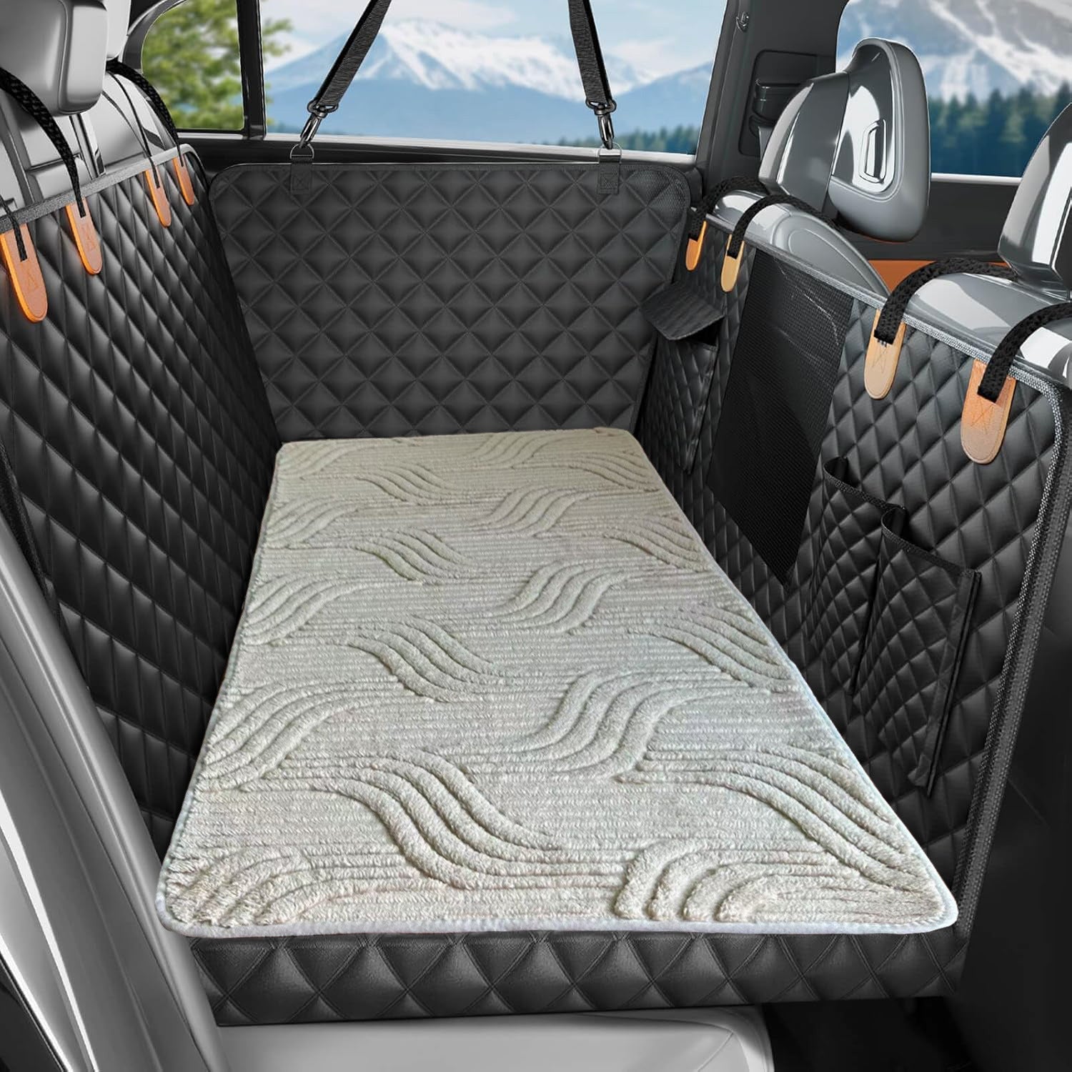 Premium Non-Slip Car Seat Cushion for Dogs &amp; Cats - Thickened Comfort Mat