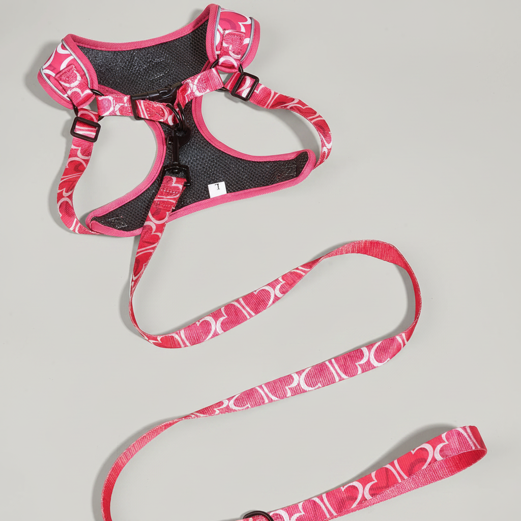 3-Piece Dog Harness &amp; Leash Set