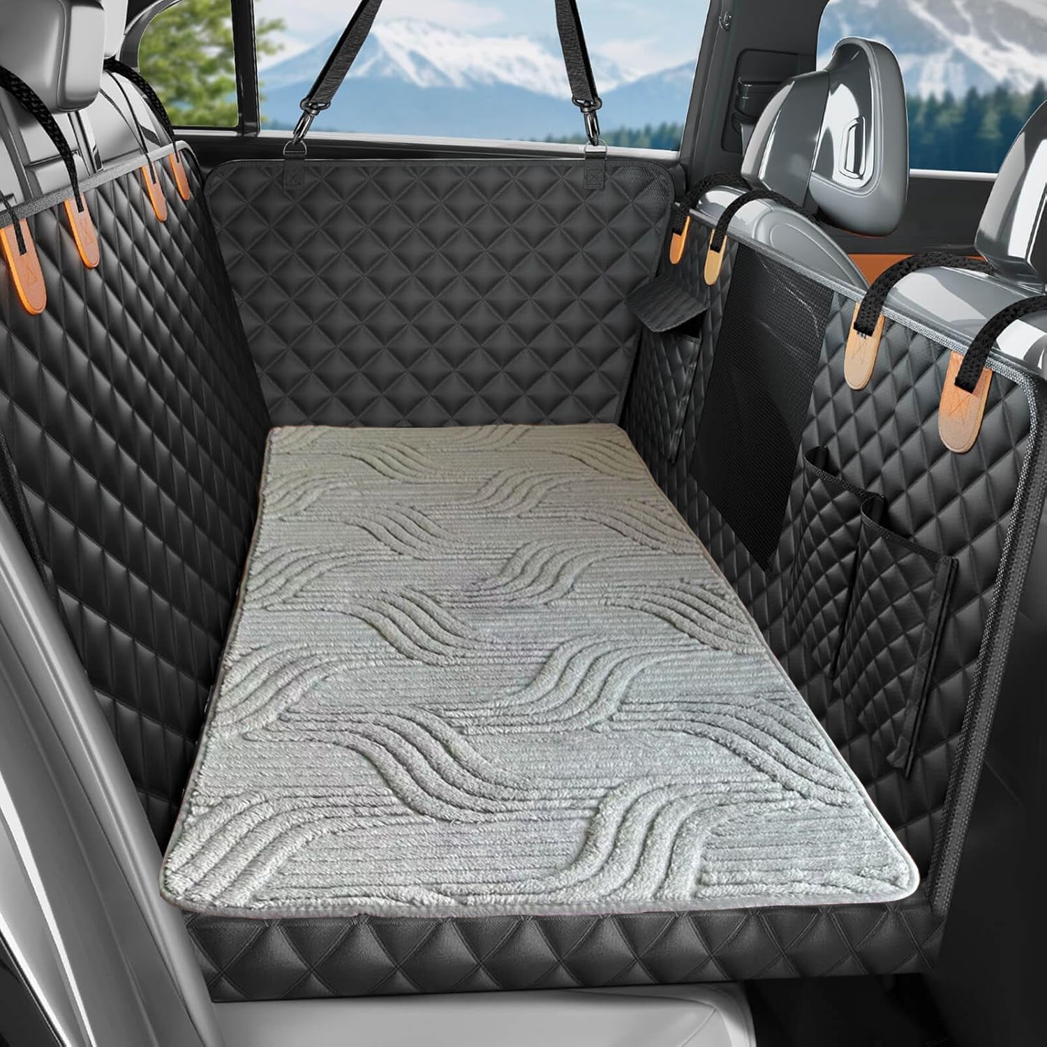 Premium Non-Slip Car Seat Cushion for Dogs &amp; Cats - Thickened Comfort Mat