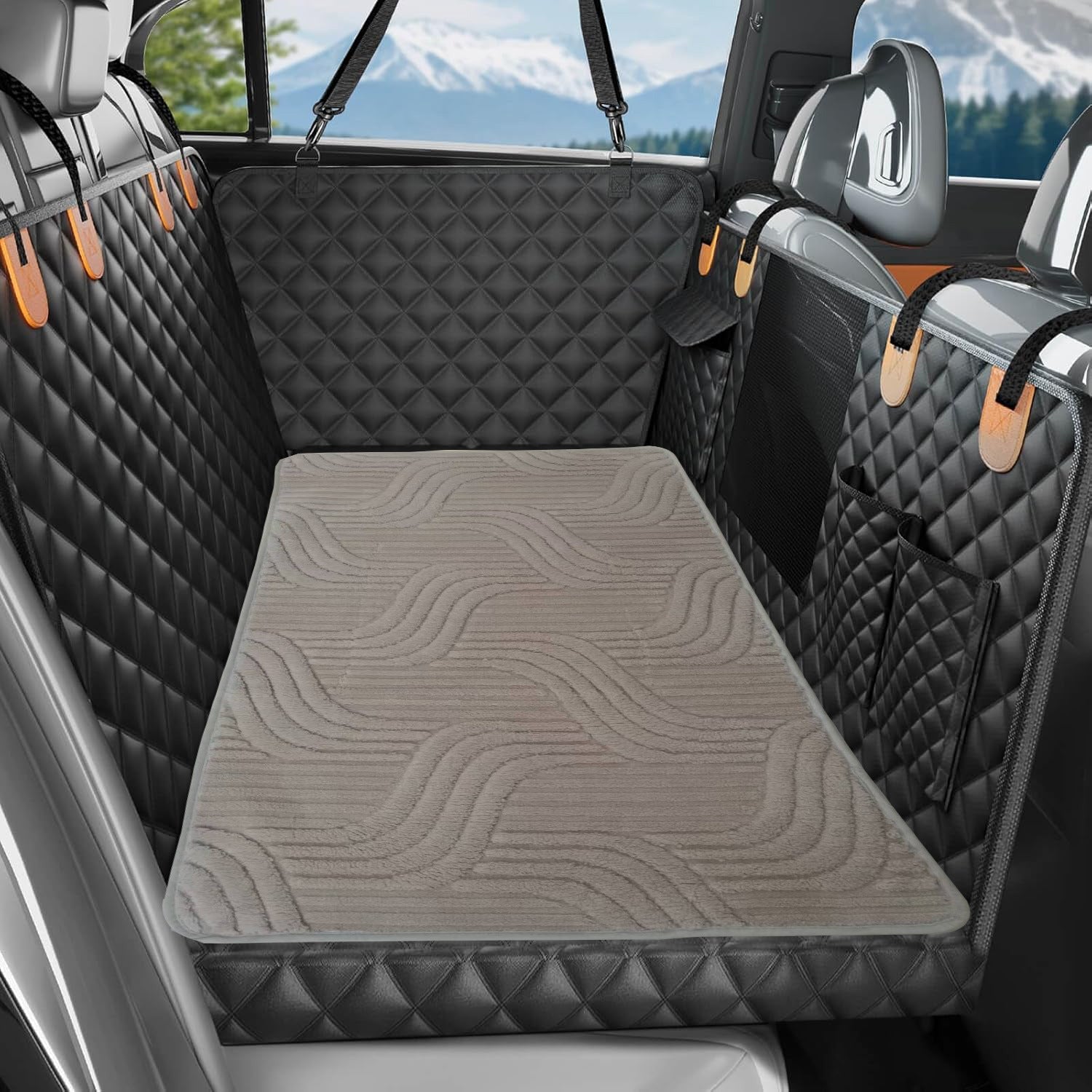 Premium Non-Slip Car Seat Cushion for Dogs &amp; Cats - Thickened Comfort Mat