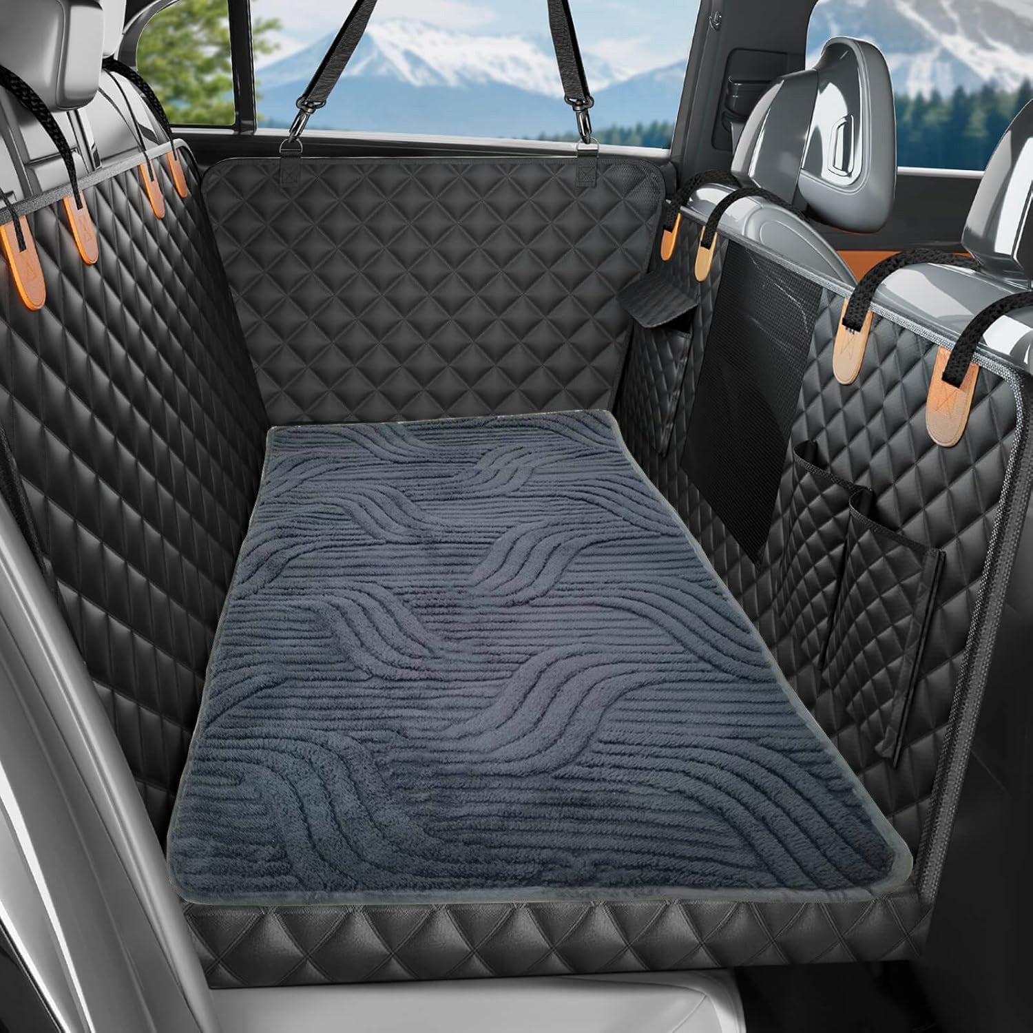 Premium Non-Slip Car Seat Cushion for Dogs &amp; Cats - Thickened Comfort Mat