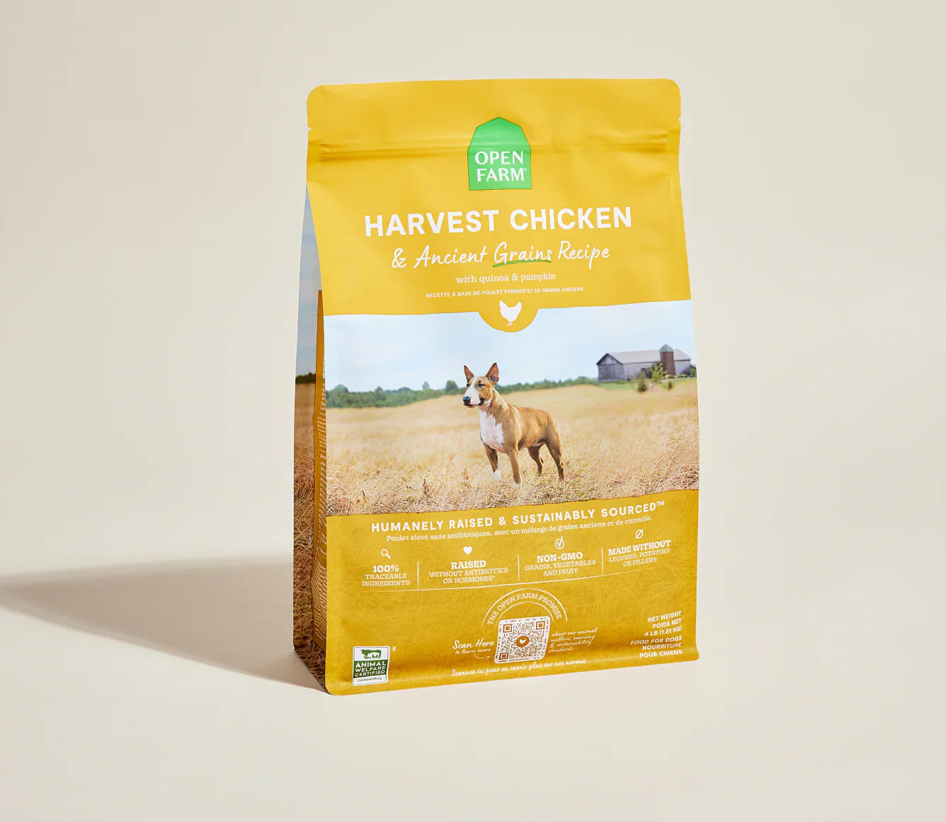 Open Farm Chicken &amp; Ancient Grains Dry Dog Food