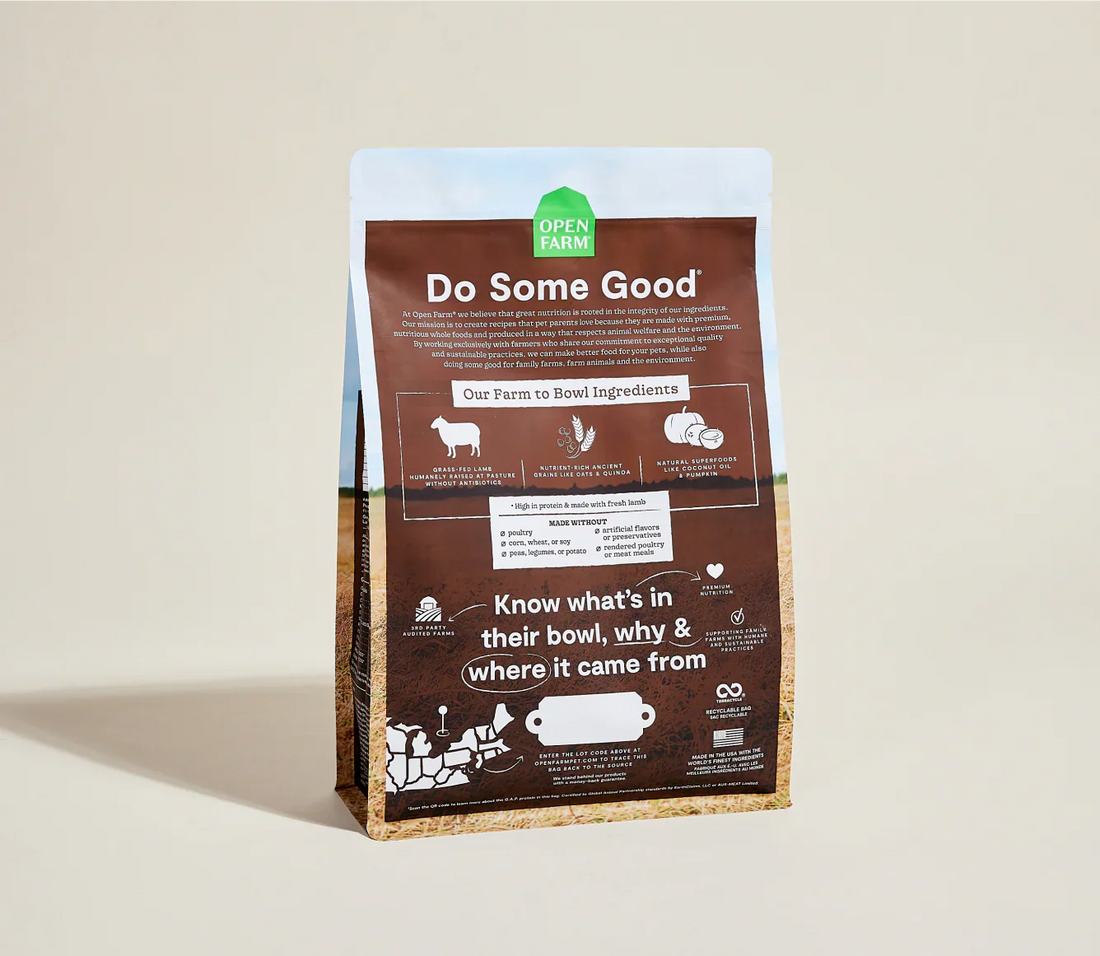Open Farm Pasture-Raised Lamb &amp; Ancient Grains Dry Dog Food