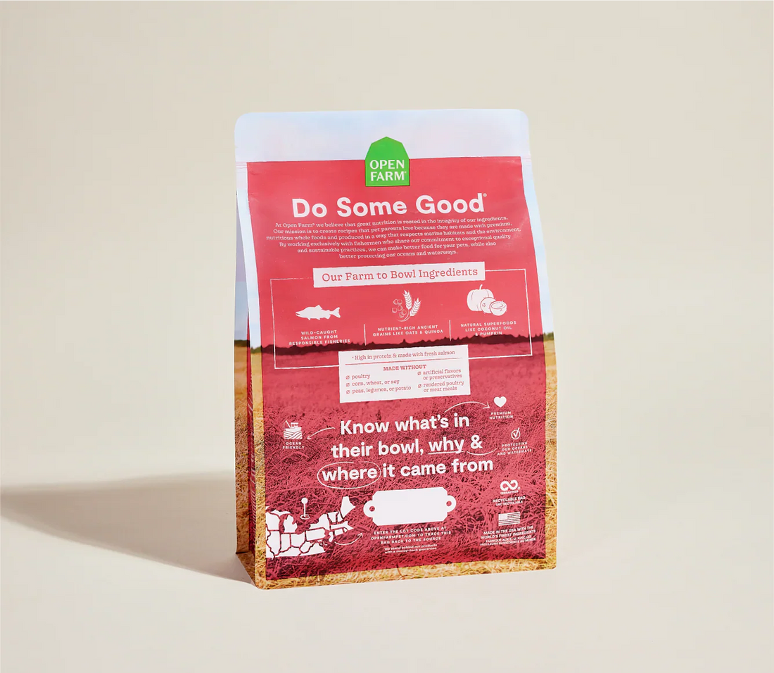 Open Farm Wild-Caught Salmon &amp; Ancient Grains Dry Dog Food