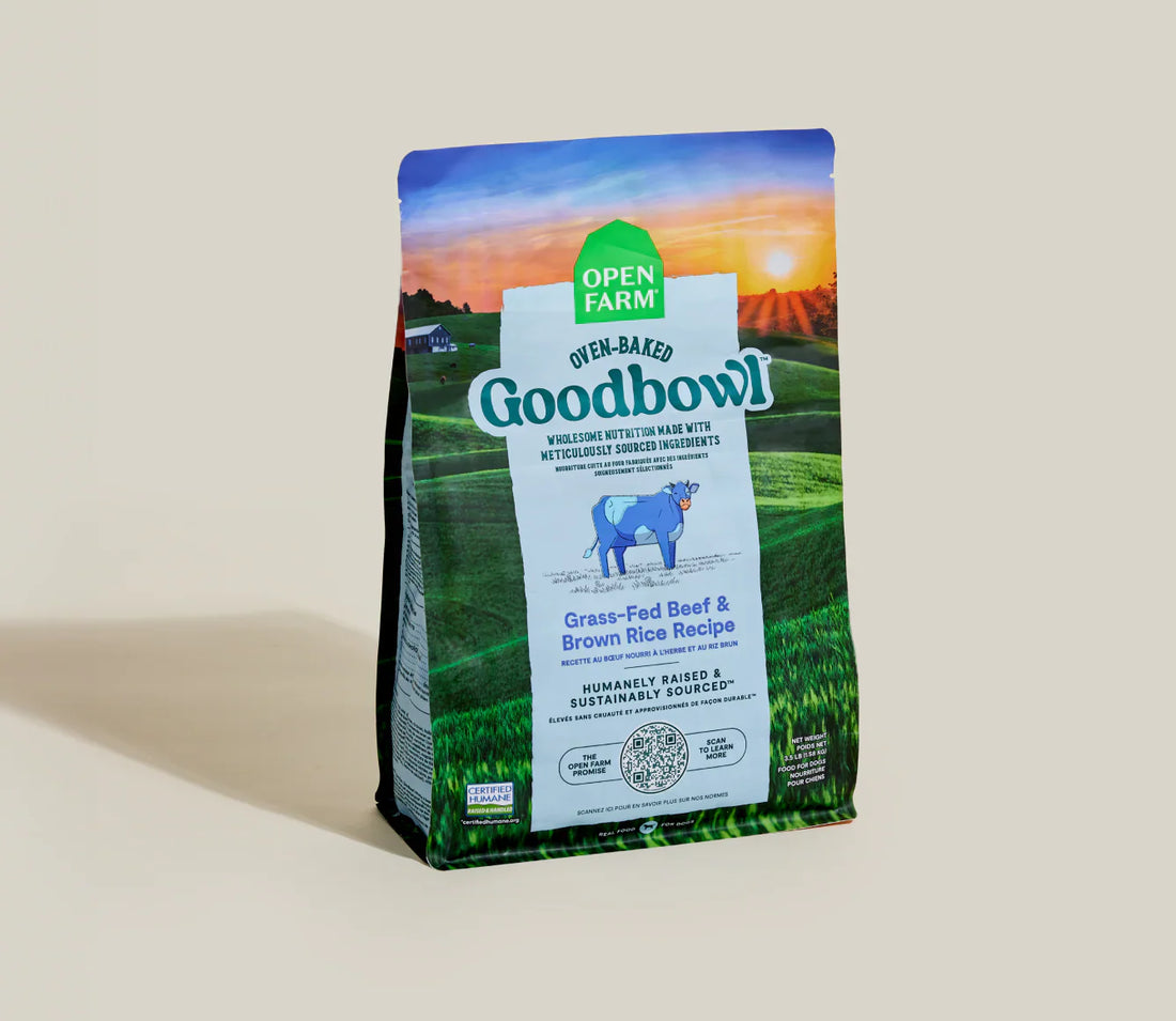 Open Farm Goodbowl Grass-Fed Beef &amp; Brown Rice Dry Dog Food (3.5lb)