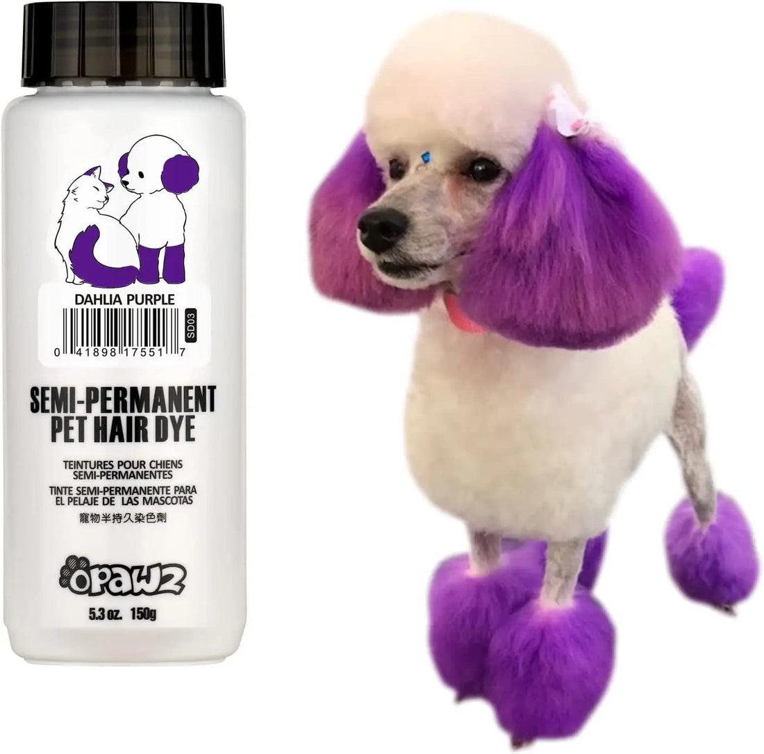 OPAWZ Semi-Permanent Pet Hair Dye – Non-Toxic Color for Dogs &amp; Cats