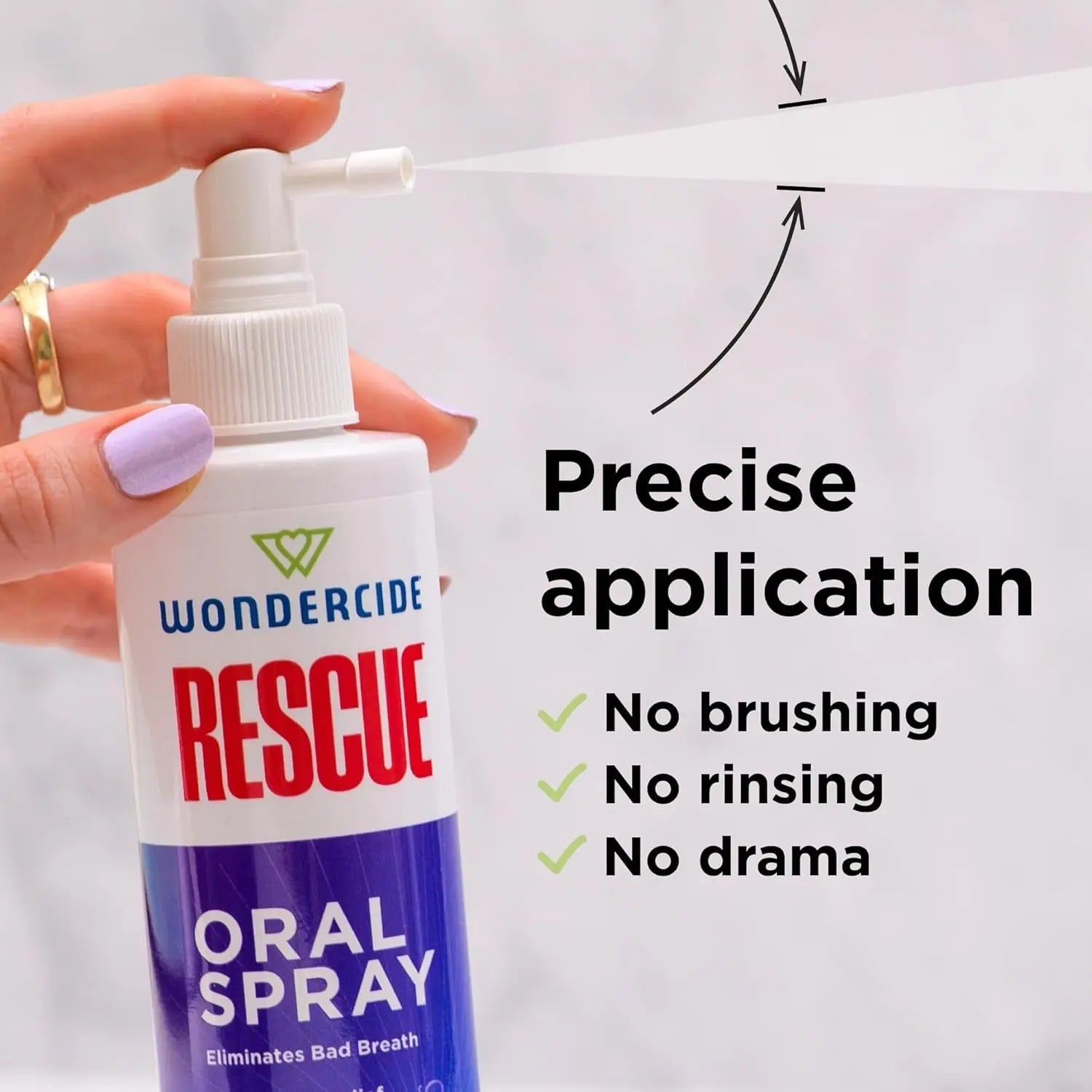 Oral Spray Dogs &amp; Cats Breath &amp; Gum Care 8.5oz with Pure Hypochlorous – 8.5 Oz