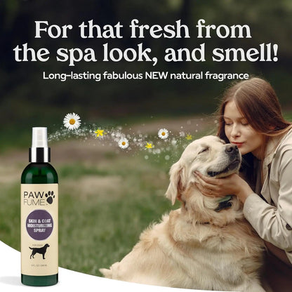 PAWFUME Deshedding Dog Shampoo &amp; Conditioner – Probiotic Detangling Formula