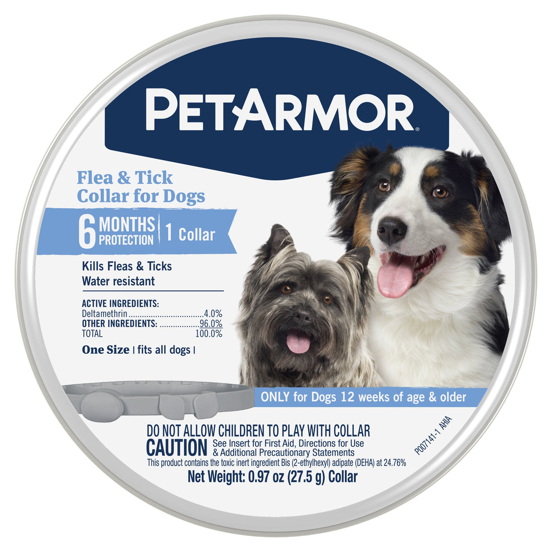 Ultimate Flea &amp; Tick Protection Collar for Dogs - One Size Fits All, Lasts 6 Months